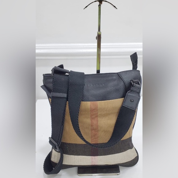 Burberry unisex messenger bag - Picture 3 of 16